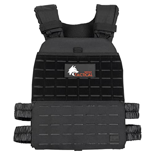 Wolf Tactical Adjustable Weighted Vest (Top Rated)