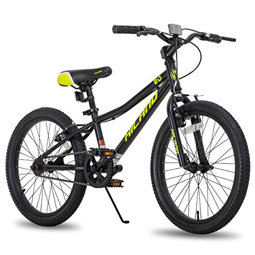 HILAND 20 Inch Kids' Bicycles Mountain Bike for Boys, Girls 5+ Years Old, Single Speed Kids Bicycles with Dual Handbrakes, Child Bike