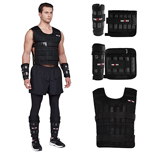 LEKARO Adjustable Weighted Vest