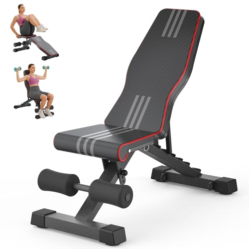 Adjustable Foldable 660LB Weight Bench