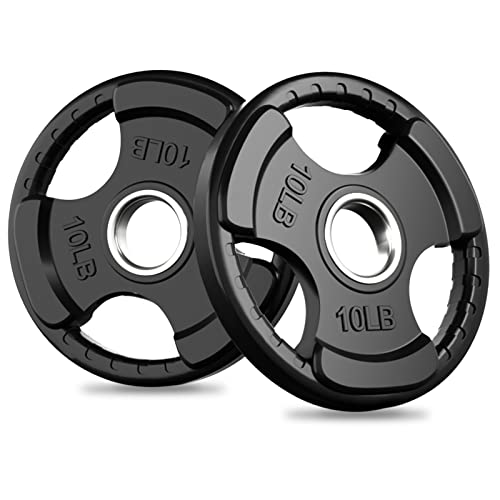 RitFit Olympic Rubber Grip Plates