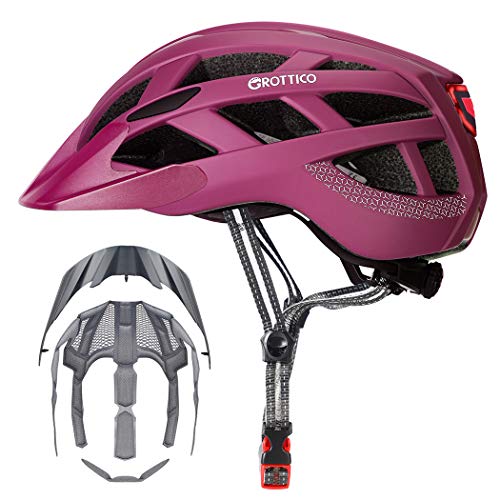 GROTTICO Bike Helmet w/ Light