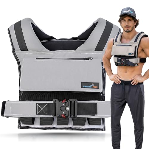 Weighted Vest Adjustable for Men and Women  Workout Weight Training Vest for Fitness, Running, Strength, Exercise & Cross Training