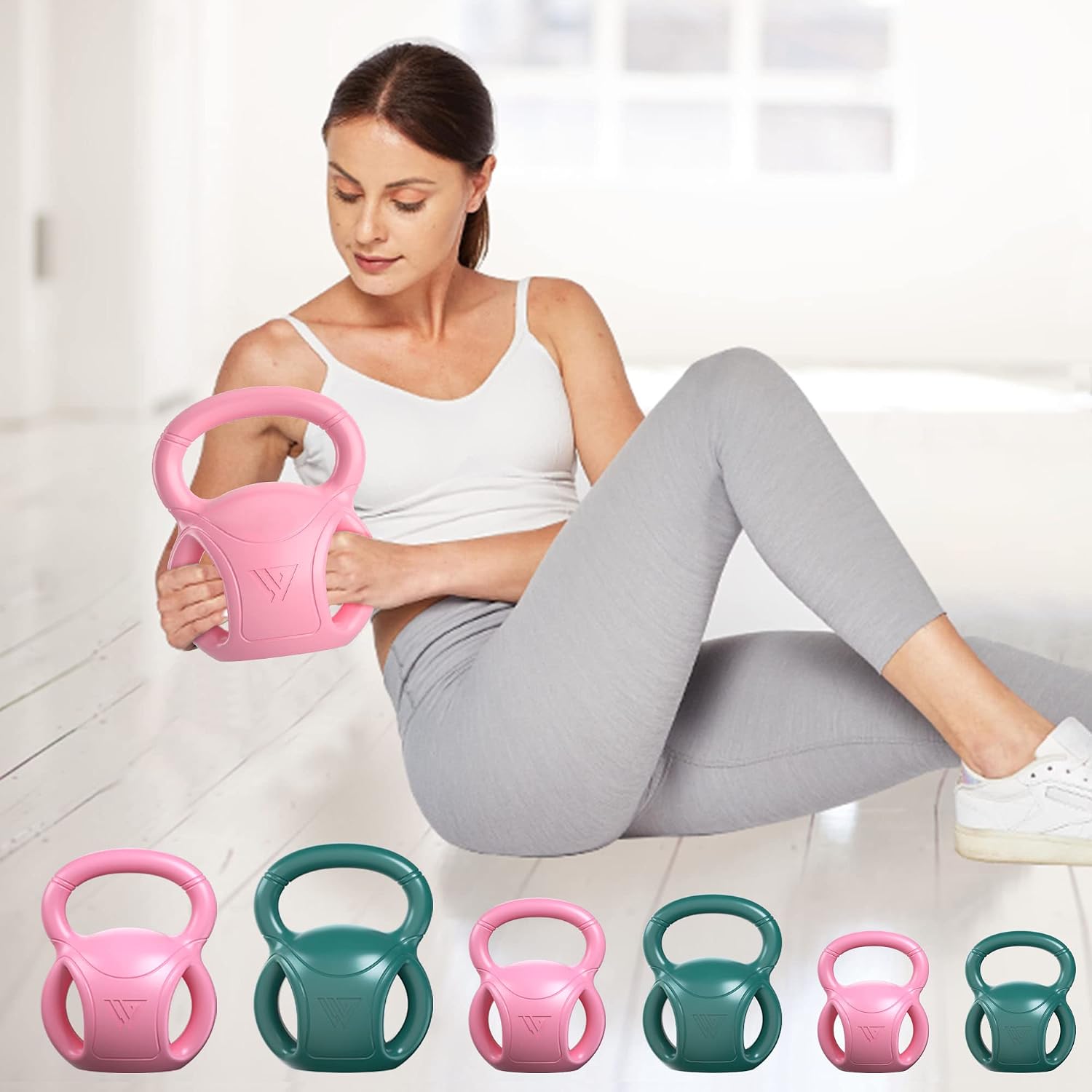 RUNWE 3-Handle Kettlebell (Budget)