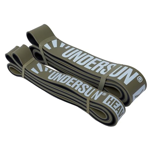 Undersun Resistance Bands for Working Out | Heavy Resistance Bands for Strength Training & Pull Up Assistance | Indoor/Outdoor, Gym, Home Exercise Bands Resistance