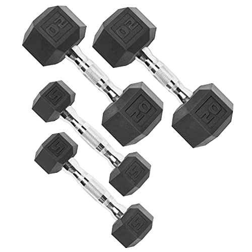 CAP Coated Hex Dumbbells