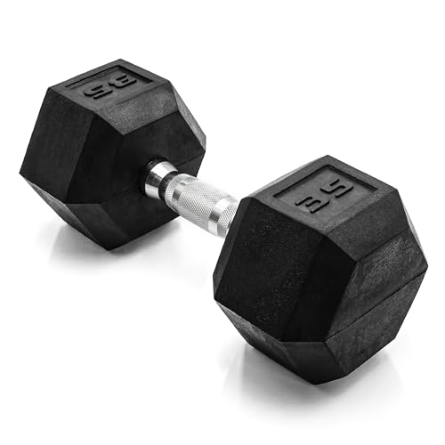 CAP Barbell Coated Hex Dumbbell Weight - Single