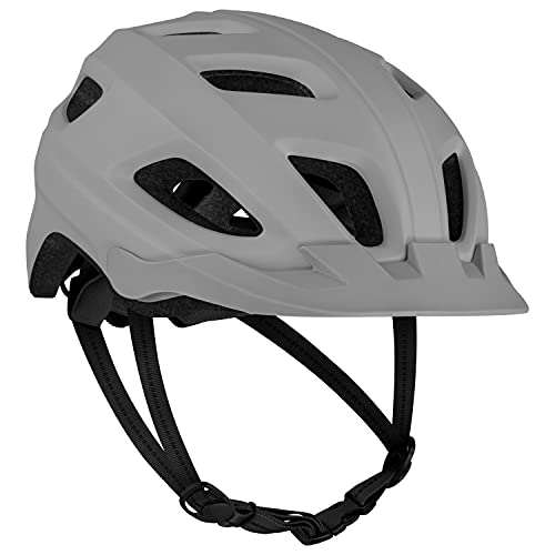 Retrospec Lennon Bike Helmet with LED Safety Light Adjustable Dial & Removable Visor