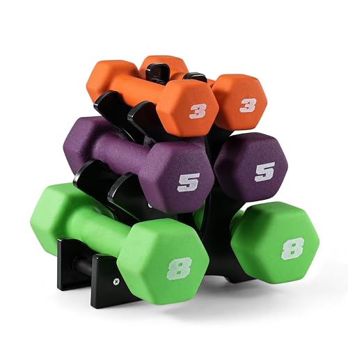 CAP Barbell Neoprene Dumbbells (3-pair set)