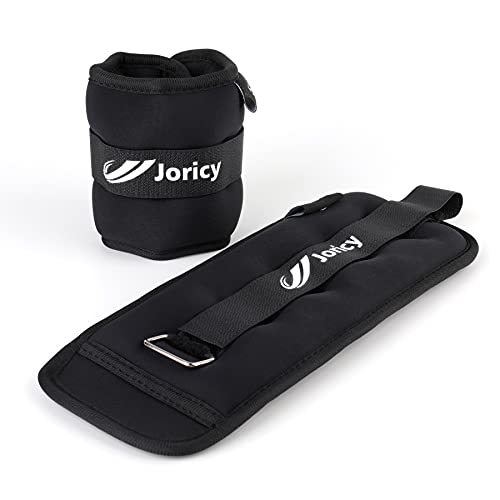 Ankle Weights A Pair of 1/2/3/4/6/8/10/12/20 LBS Wrist Leg Arm Weights for Women Men kids child with Adjustable Straps, Strength weighted for Physical Therapy Running Walking Fitness Gym Workout