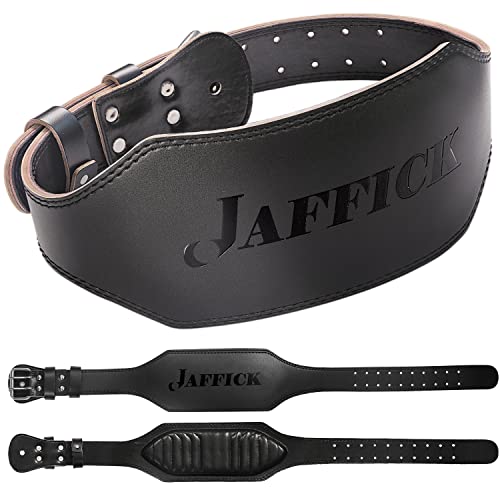 Jaffick Genuine Leather Weight Lifting Belt (Alt)