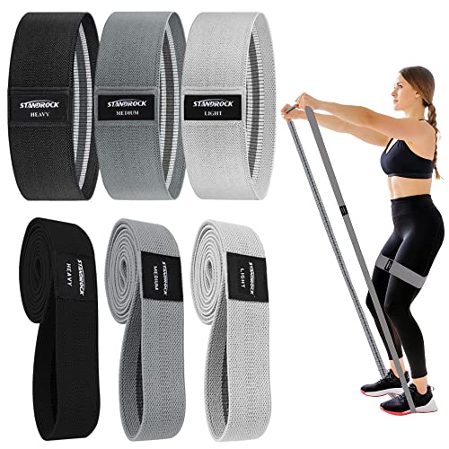 STANDROCK Fabric Resistance Bands (6-piece compact)
