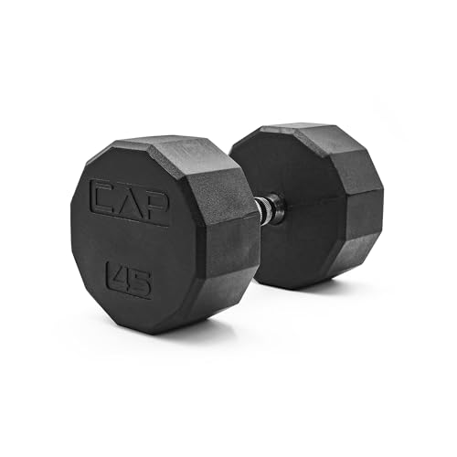 CAP Barbell Coated Hex Dumbbell Weight | Multiple Options