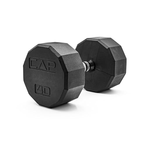 CAP Barbell Coated Hex Dumbbell Weight | Multiple Options