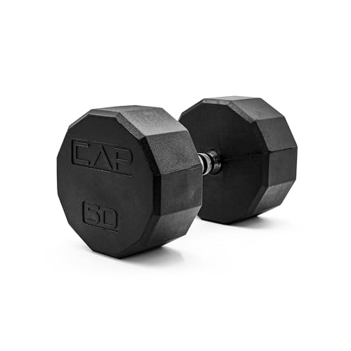CAP Barbell Coated Hex Dumbbell Weight | Multiple Options