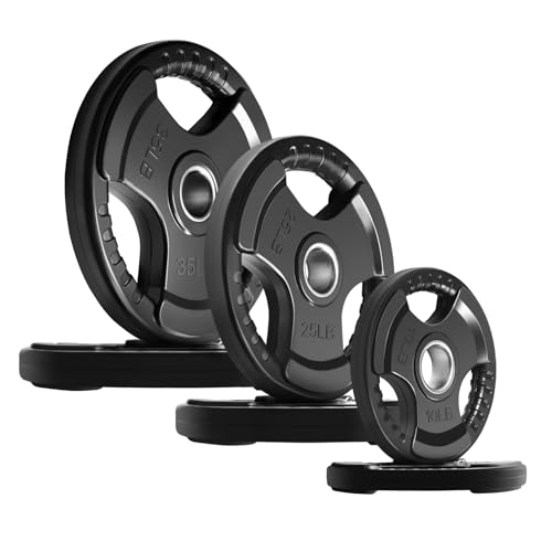 RitFit Olympic Rubber Grip Plates (Set)