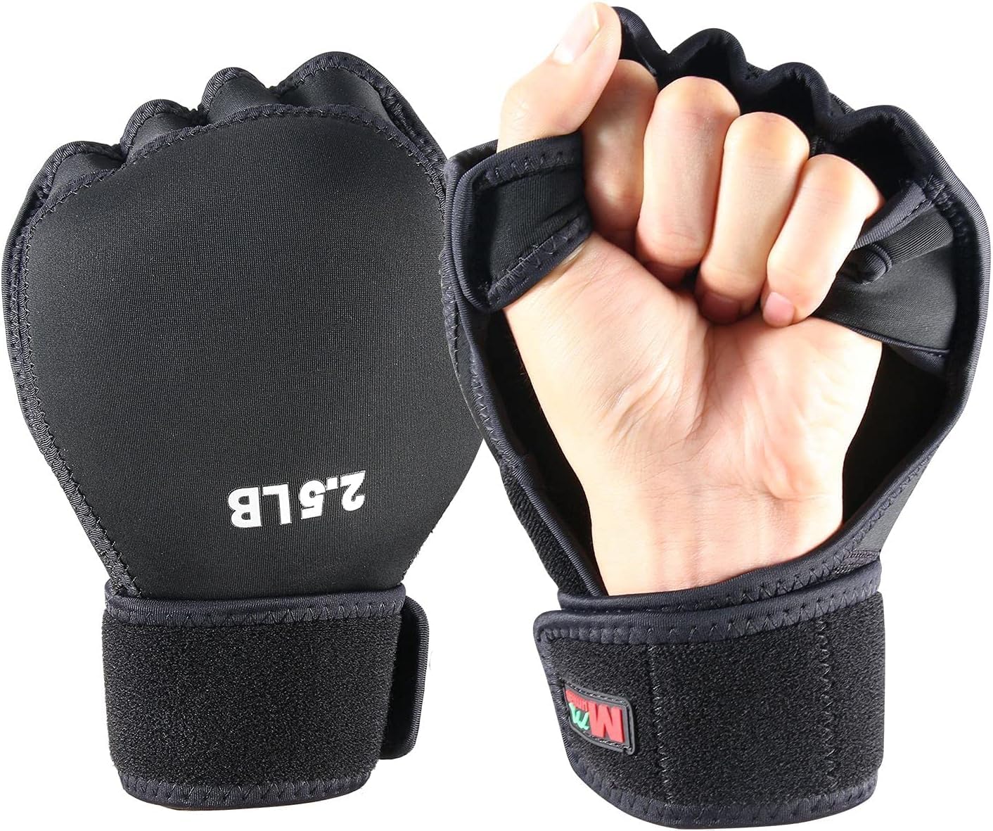 Weighted Hand Gloves 5lb (2.5lb Each)
