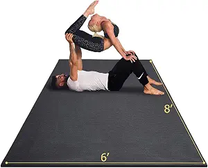 GXMMAT Extra Large Yoga Mat 6'x8'