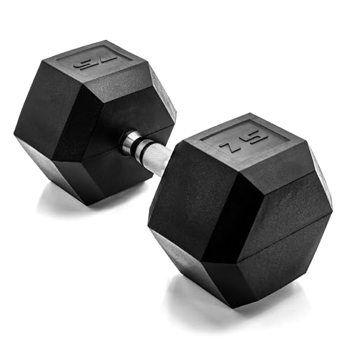 CAP Barbell Coated Hex Dumbbell Weight | Multiple Options