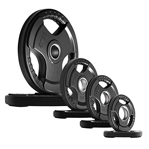 RitFit Olympic Rubber Grip Plates
