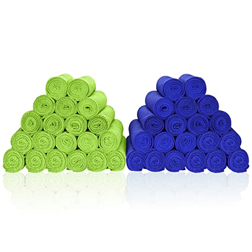 Cooling Towels 40 Pack 40"x 12", 160gsm Bulk Cool Towels, Soft Breathable, Super Absorbent, Quick Cold Towel, for Bowling, Yoga, Travel, Camping, Golf, Football, Hiking, Outdoor Work