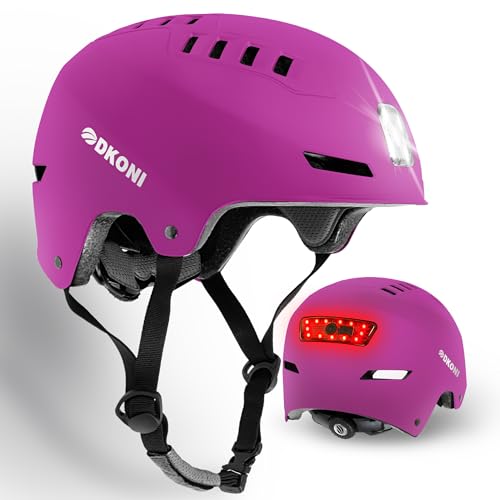 DKONI Bike Helmet with LED Lights