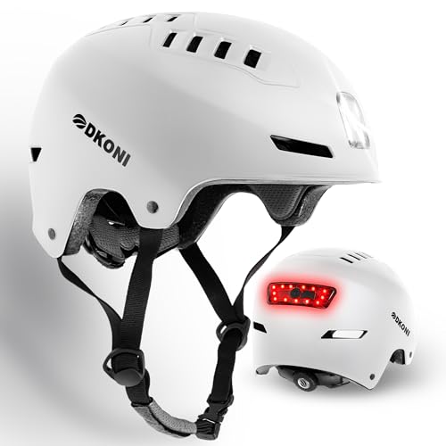 DKONI Helmet w/ LEDs (Budget Pick)