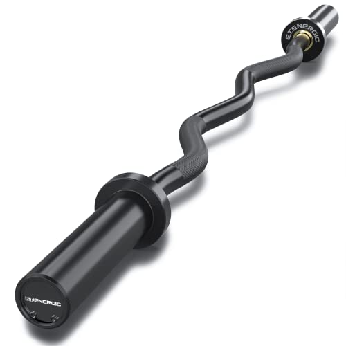 E.T.ENERGIC 47" Olympic EZ Curl Bar
