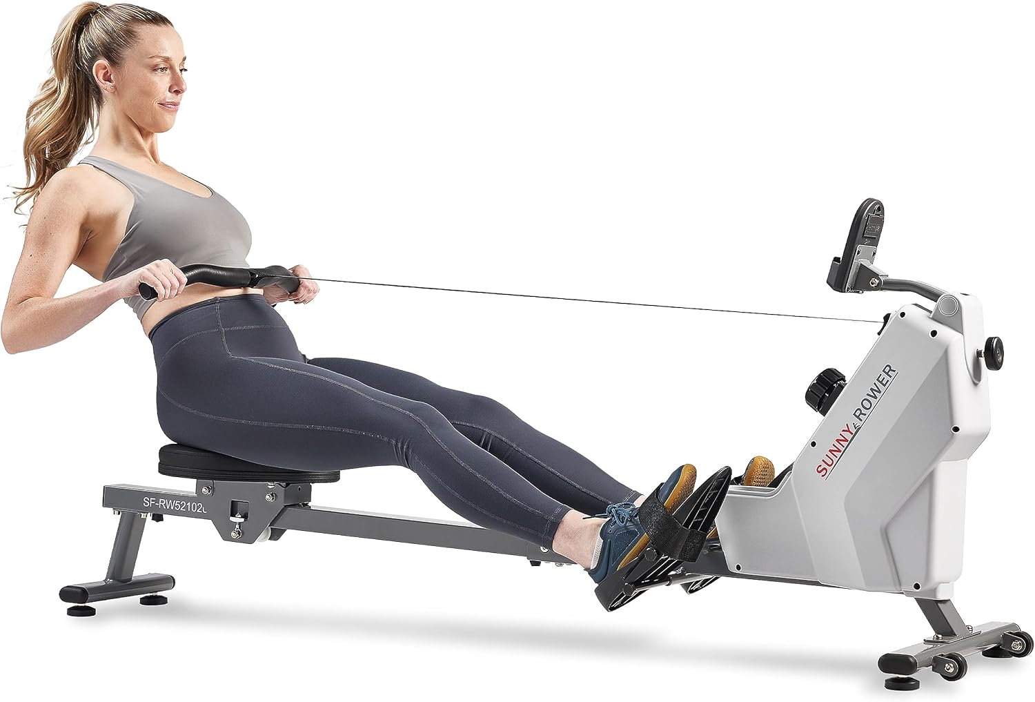 Sunny Health & Fitness Magnetic Rower (Budget)