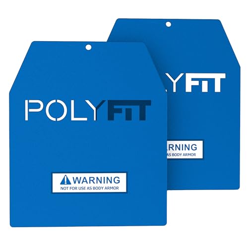 POLYFIT Weight Vest Plates (pair) - 4lb