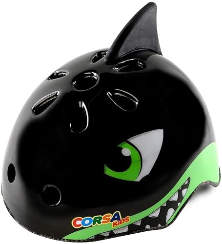 Kids Toddler Bike Helmet, Adjustable and Multi-Sport for Child Boys and Girls, 2 Sizes