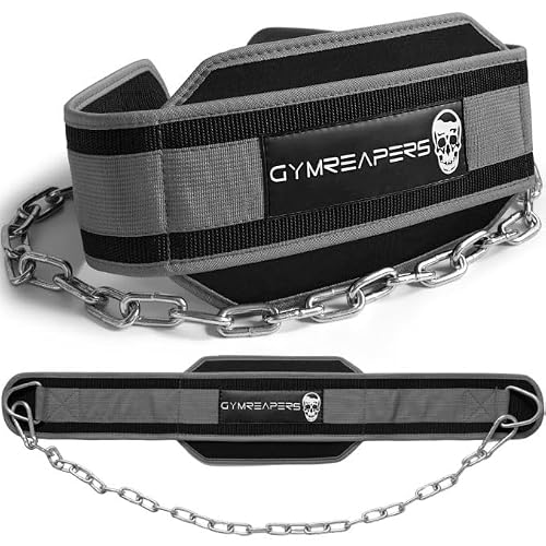 Gymreapers Dip Belt With Chain