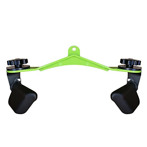 KORIKAHM Adjustable Lat Pull down Bar, Cable Machine Attachments for Gym, Home Gym Fitness T-bar Row Pulldown Attachments, Lat Pull Down Machine Wide Grip Neutral Grip Handle