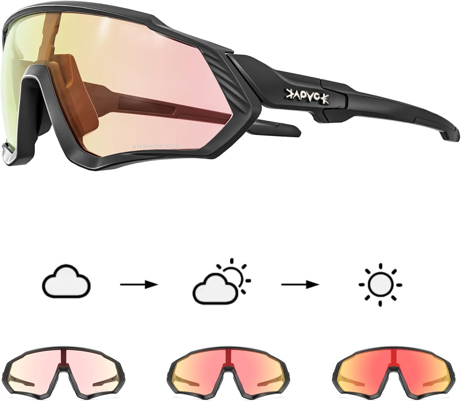 KAPVOE Photochromic Glasses