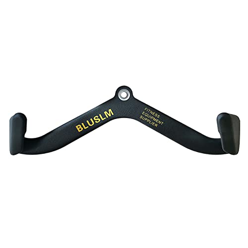 LAT Pull Down Bar for Cable Machine, LAT Pulldown Attachments T Bar V Bar Cable Attachment, Back Tricep Bar Strength Training Handle