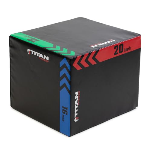 Titan Fitness Heavy Foam Plyometric Box (Regular)