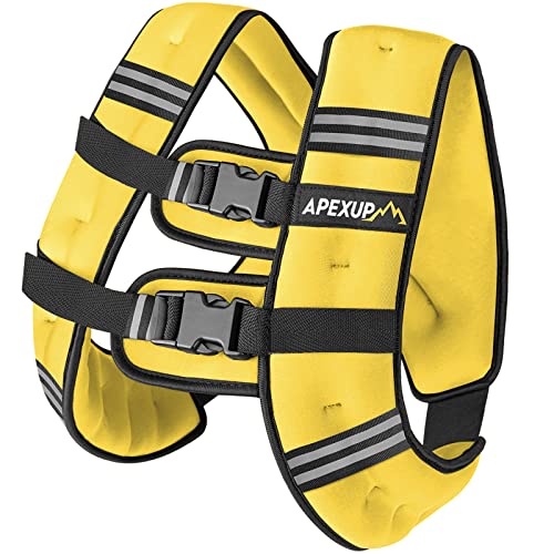 APEXUP Weighted Vest Men Women, Weight Vest for Women Workout Equipment for Strength Training Running
