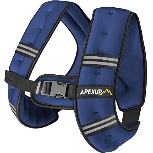 APEXUP Weighted Vest Men Women, Weight Vest for Women Workout Equipment for Strength Training Running