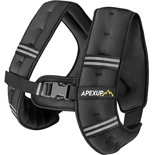 APEXUP Weighted Vest Men Women, Weight Vest for Women Workout Equipment for Strength Training Running