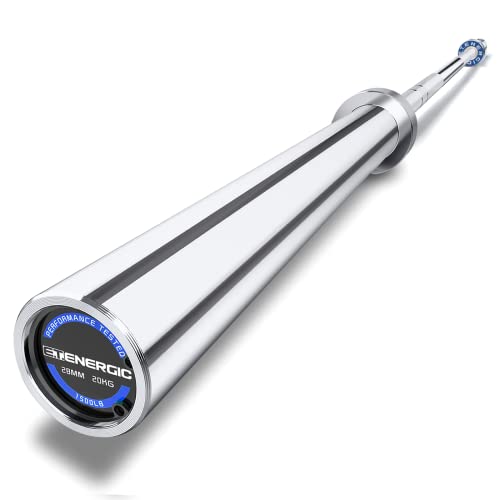 E.T.ENERGIC 7ft Olympic Barbell (Mid-Range)