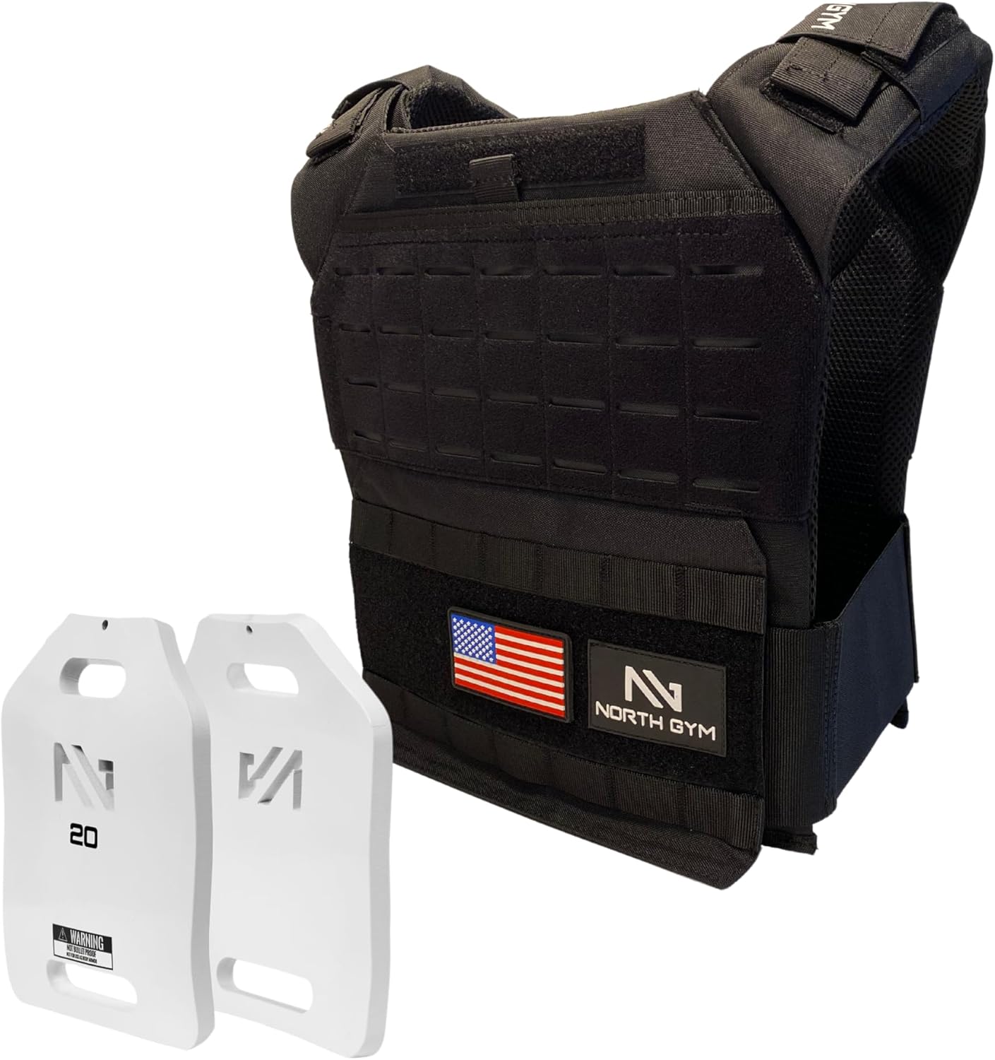 Northgym Adjustable Weighted Vest (Premium Option)