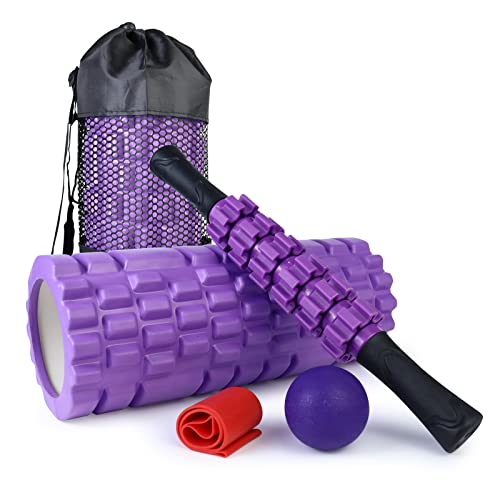 JOYENERGY 5-in-1 Foam Roller Set