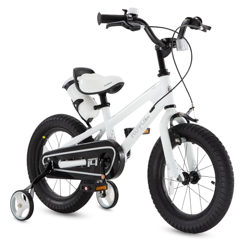 RoyalBaby Kids Bike EZ Balance to Pedal Dual Handbrake Toddlers Boys Girls Bicycle 12-20 Inch for Age 3-10 Years
