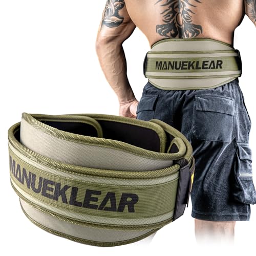 M MANUEKLEAR Weight Lifting Belt