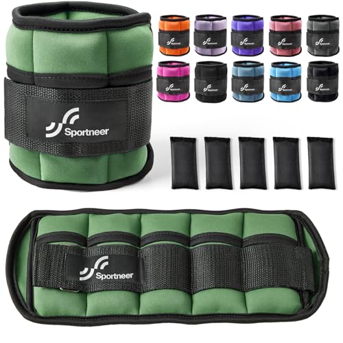 Sportneer Adjustable Ankle Weights