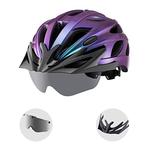 ROCKBROS Bike Helmet (visor for myopia glasses)