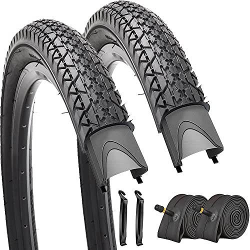 SIMEIQI 26" Cruiser Tires & Tubes Pack