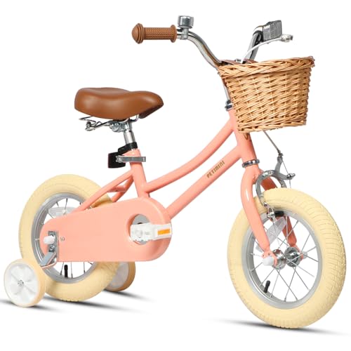 Petimini Girls Bike with Bell & Basket