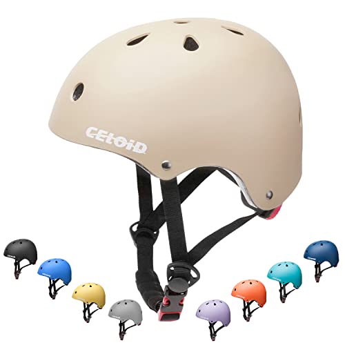 Kids Bike Helmet,Toddler Skateboard Helmets for Ages 2-3-5-8-14 Years Boys Girls,Adjustable Multi-Sport Bicycle Skateboarding Football Roller Skating Scooter Rollerblade Balance Bike Helmet