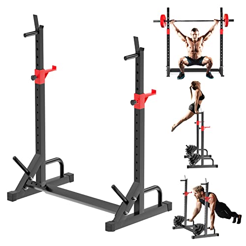 FONBEAR Squat Rack, Barbell Rack